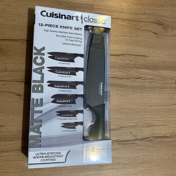 Cuisinart Kitchen Cuisinart Classic 2 Piece Knife Set Matte Black